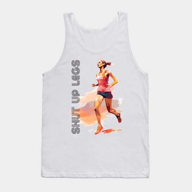 Shut Up Legs / Retro Style Design Tank Top by DankFutura